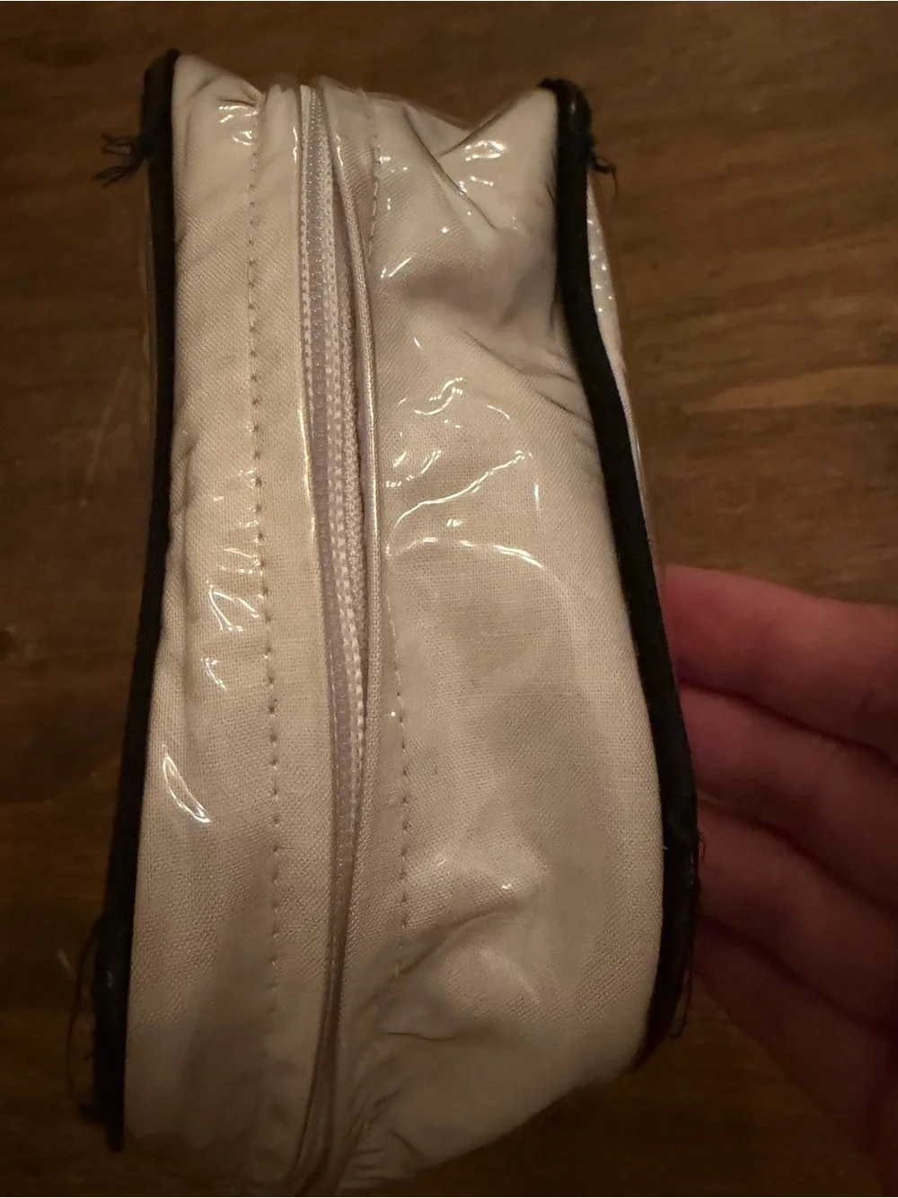 Vintage RARE Chanel Makeup/Travel Weekend Clear Bag FAIR